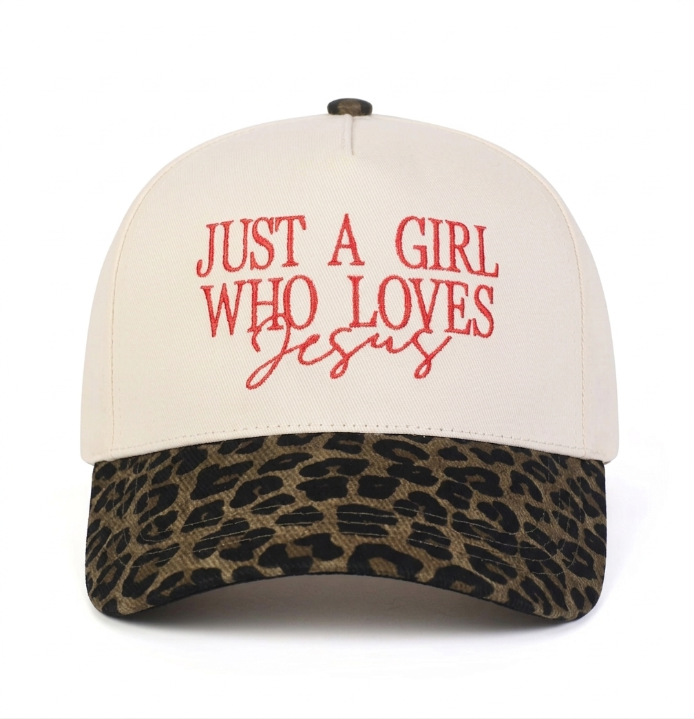 Girl Loves Jesus Hat