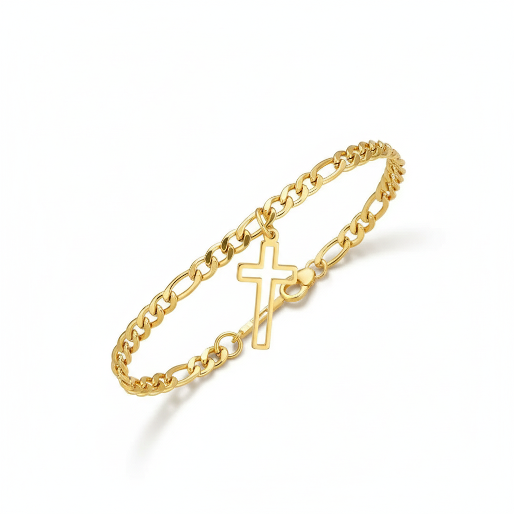 Cross Pendant Bracelet