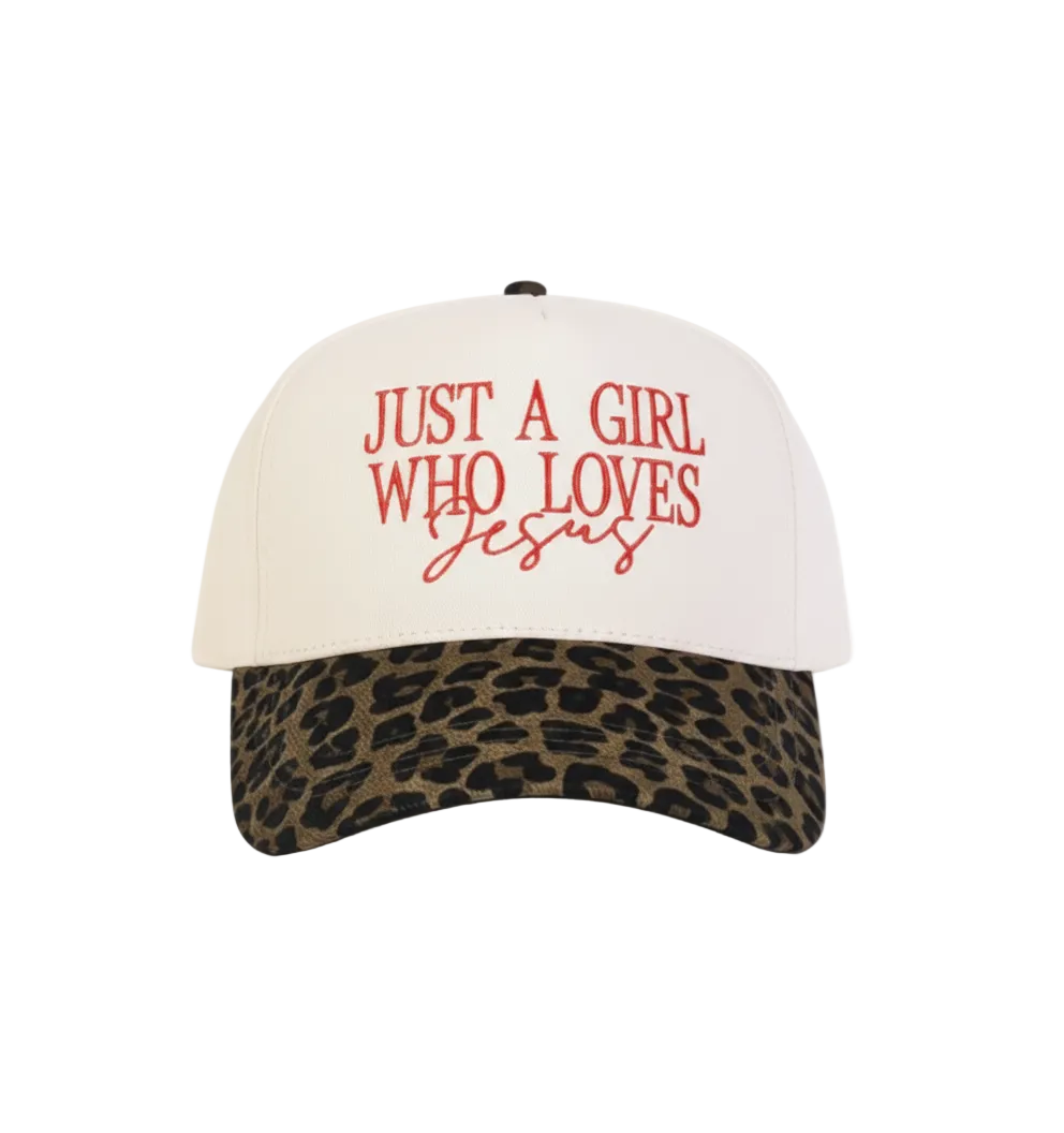 Girl Loves Jesus Hat