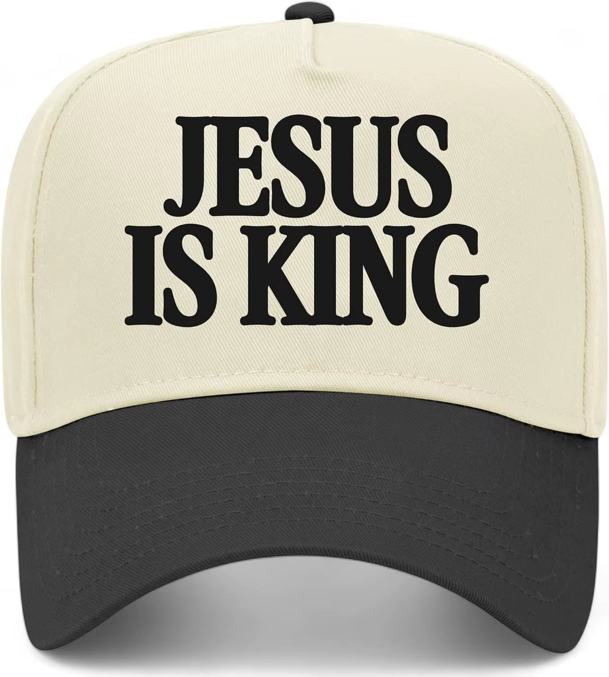 Jesus Is King Two Tone Hat
